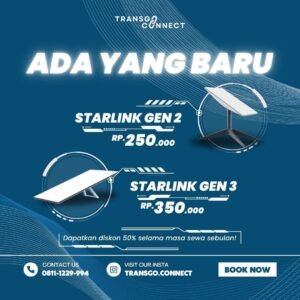 Sewa Starlink Jakarta, Bogor, Depok. Indonesia