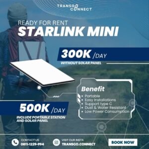 Sewa Starlink Jakarta, Bogor, Depok. Indonesia